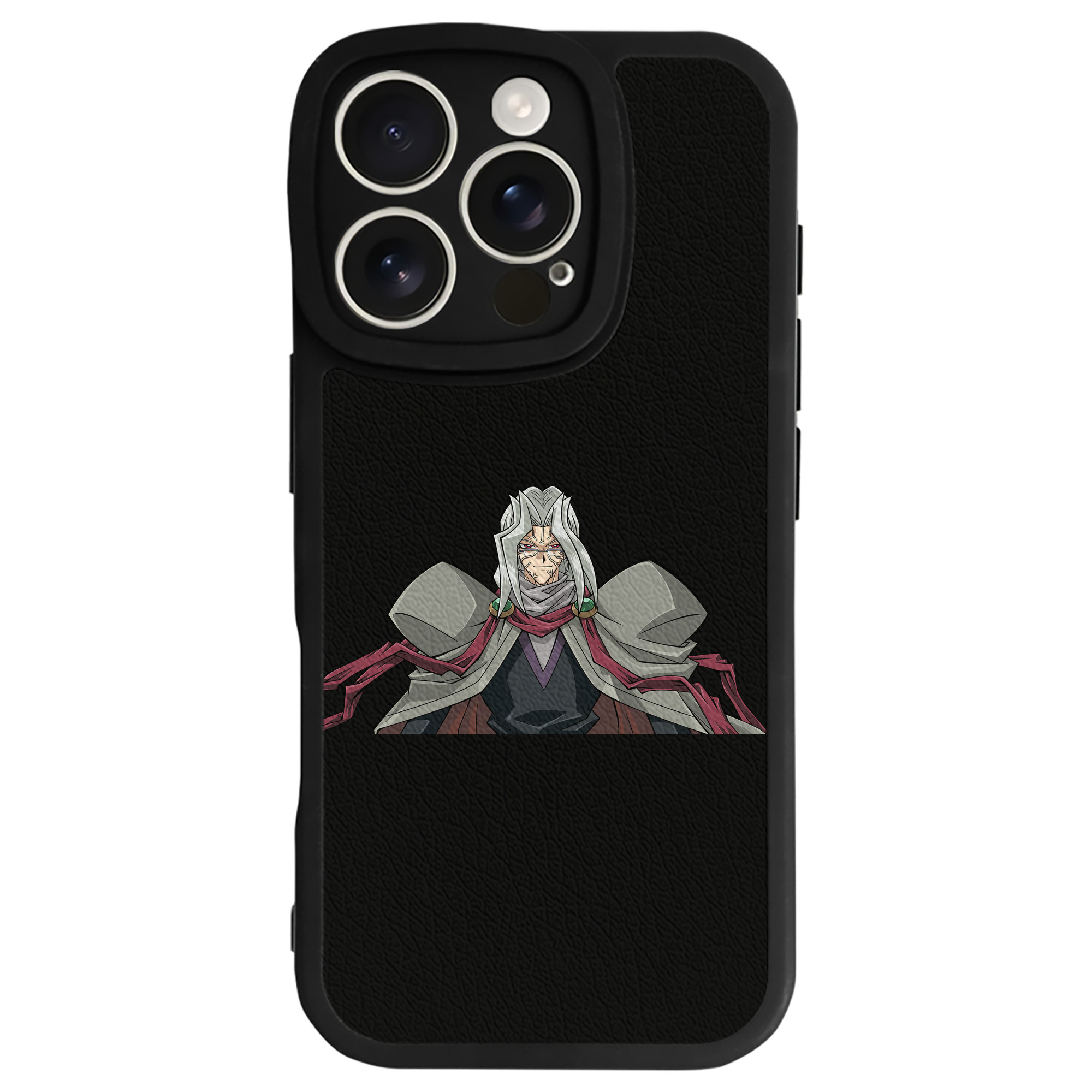 （画像用） 遊☆戯☆王 Yu-Gi-Oh! 【iPhone 16シリーズ対応】シリコンスマホケース（レザー調） 材質：シリコン